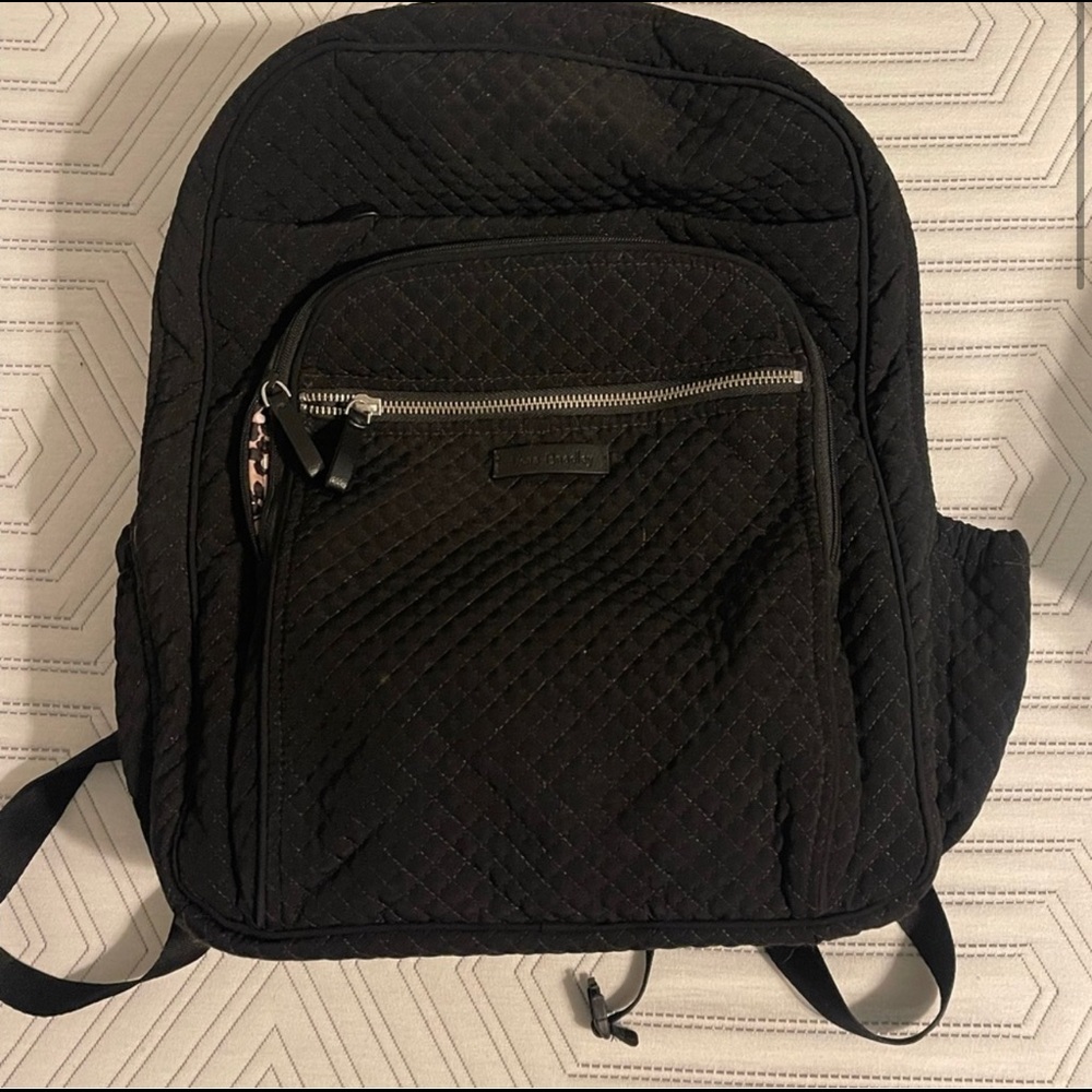 Black Vera Bradley backpack.